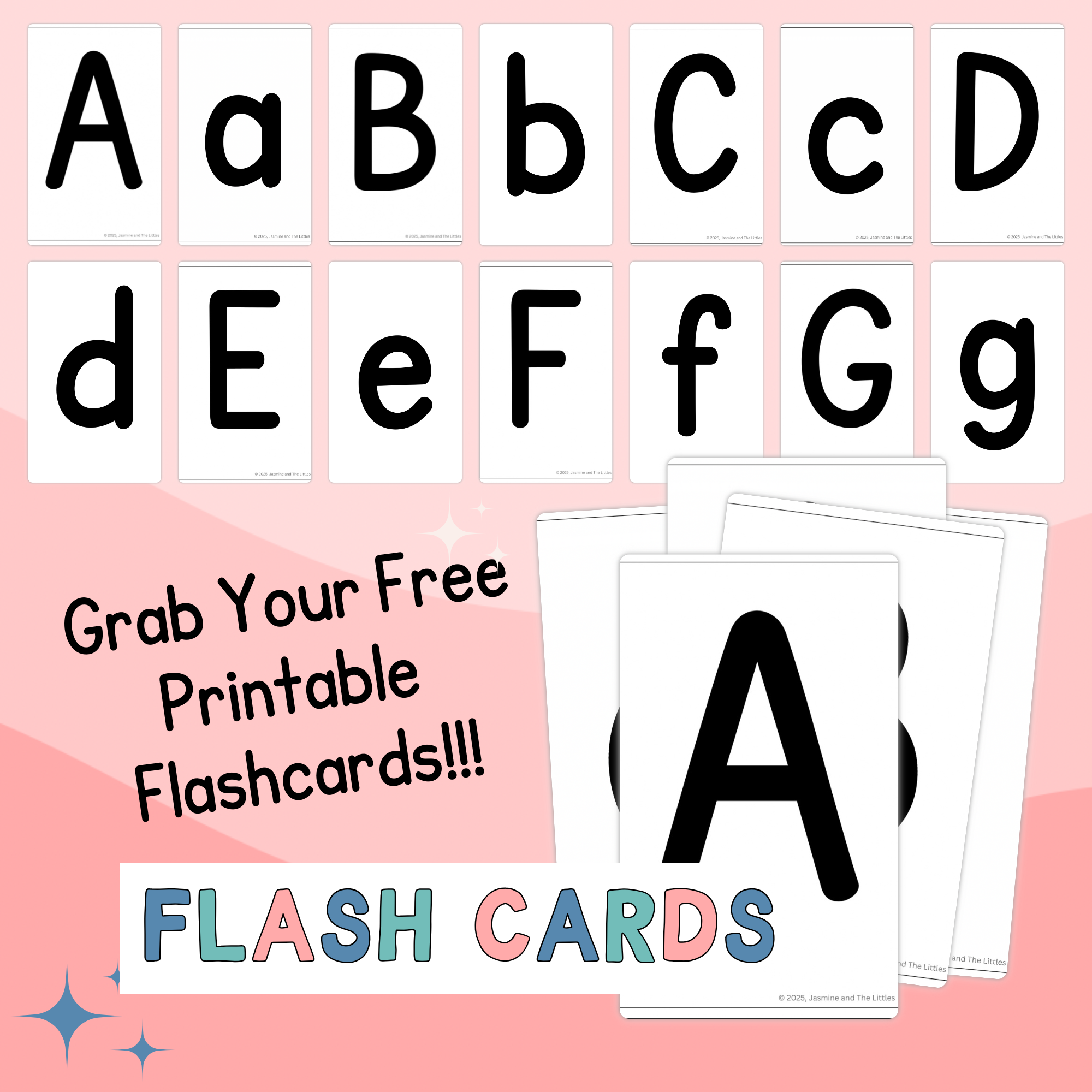 ABC Single Letter Flashcards