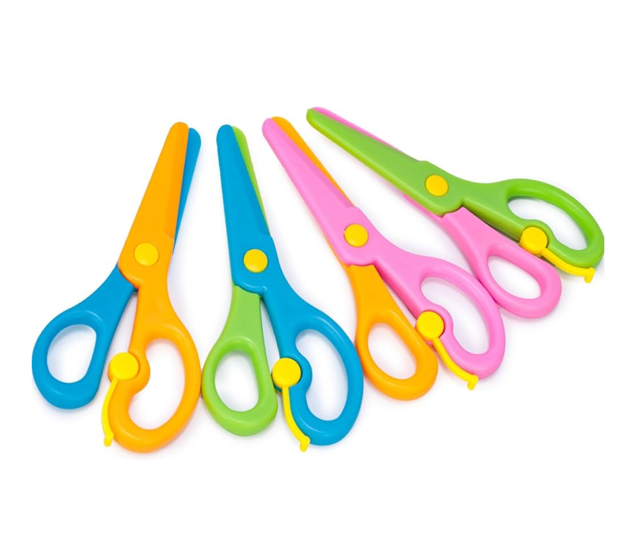 Plastic safety scissors not recommended