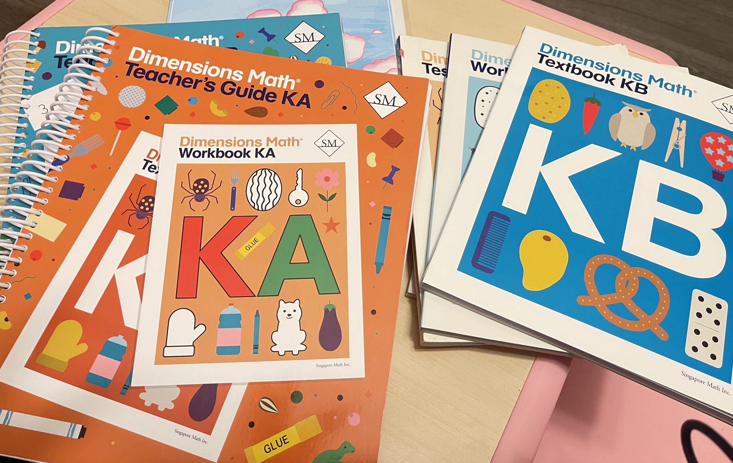 Singapore Dimensions Math Books